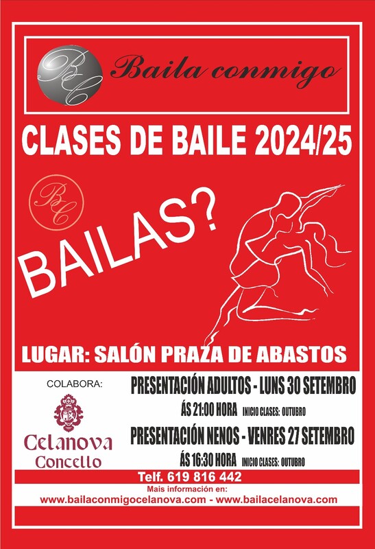 CLASES DE BAILE EN CELANOVA