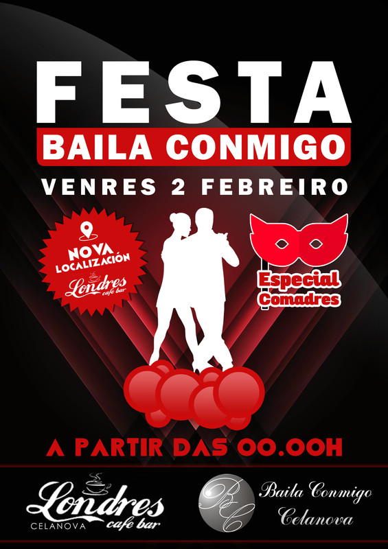 Festa Baila Conmigo Febreiro 2018