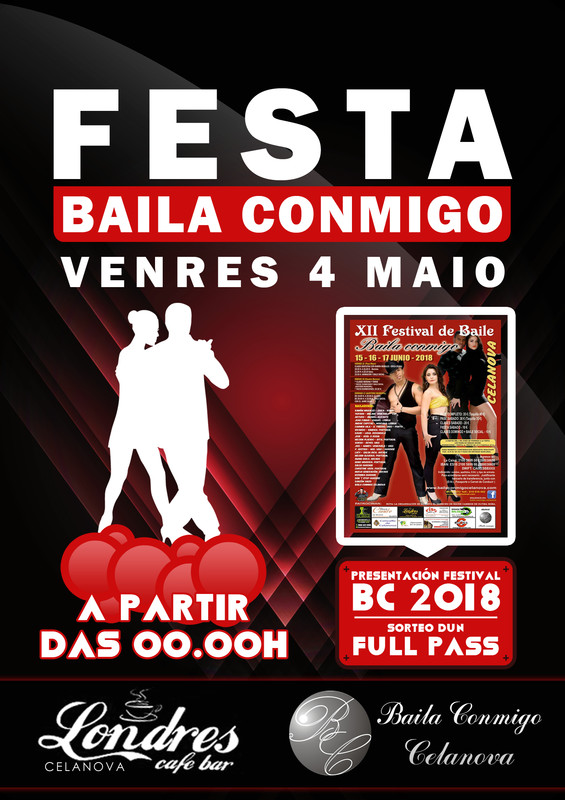 Festa Baila Conmigo Maio 2018