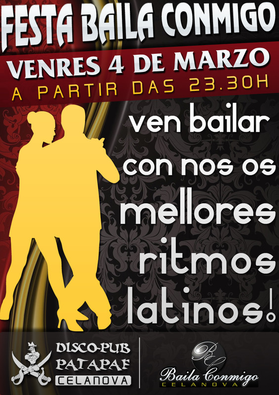 Festa Baila Conmigo Marzo 2016